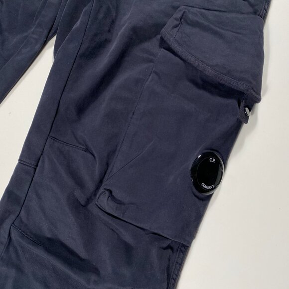 C.P. Company Ergonomic Cargo Goggle Pant Satin Stretch Navy mens size 30x32.5 - Picture 3 of 13